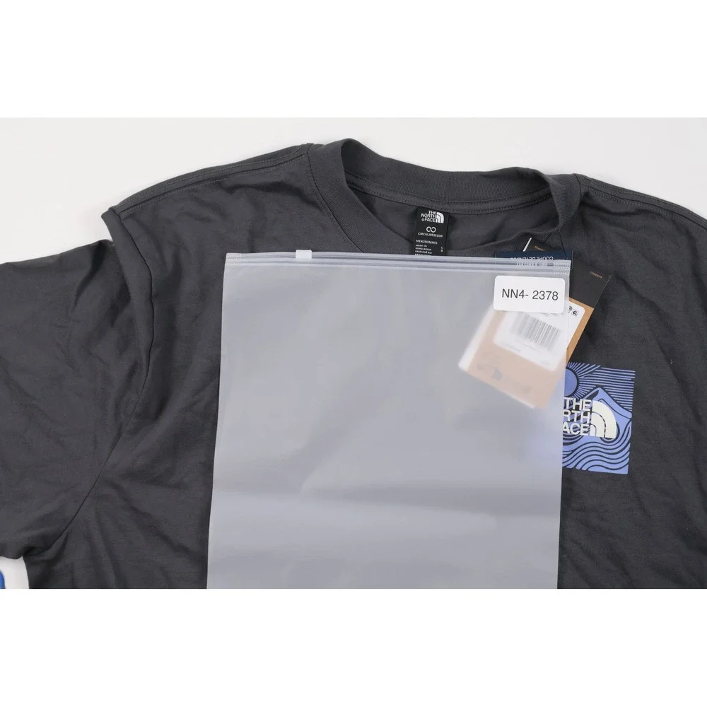 The North Face T-Shirt Mnt Escape RX SS Tee Anthracite Grey Large NWT